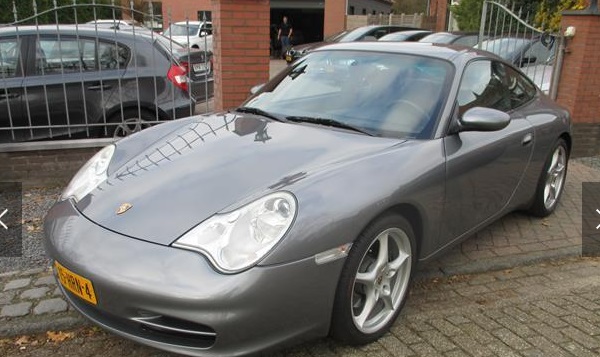 Left hand drive PORSCHE 911 996 CARRERA COUPE 3.6